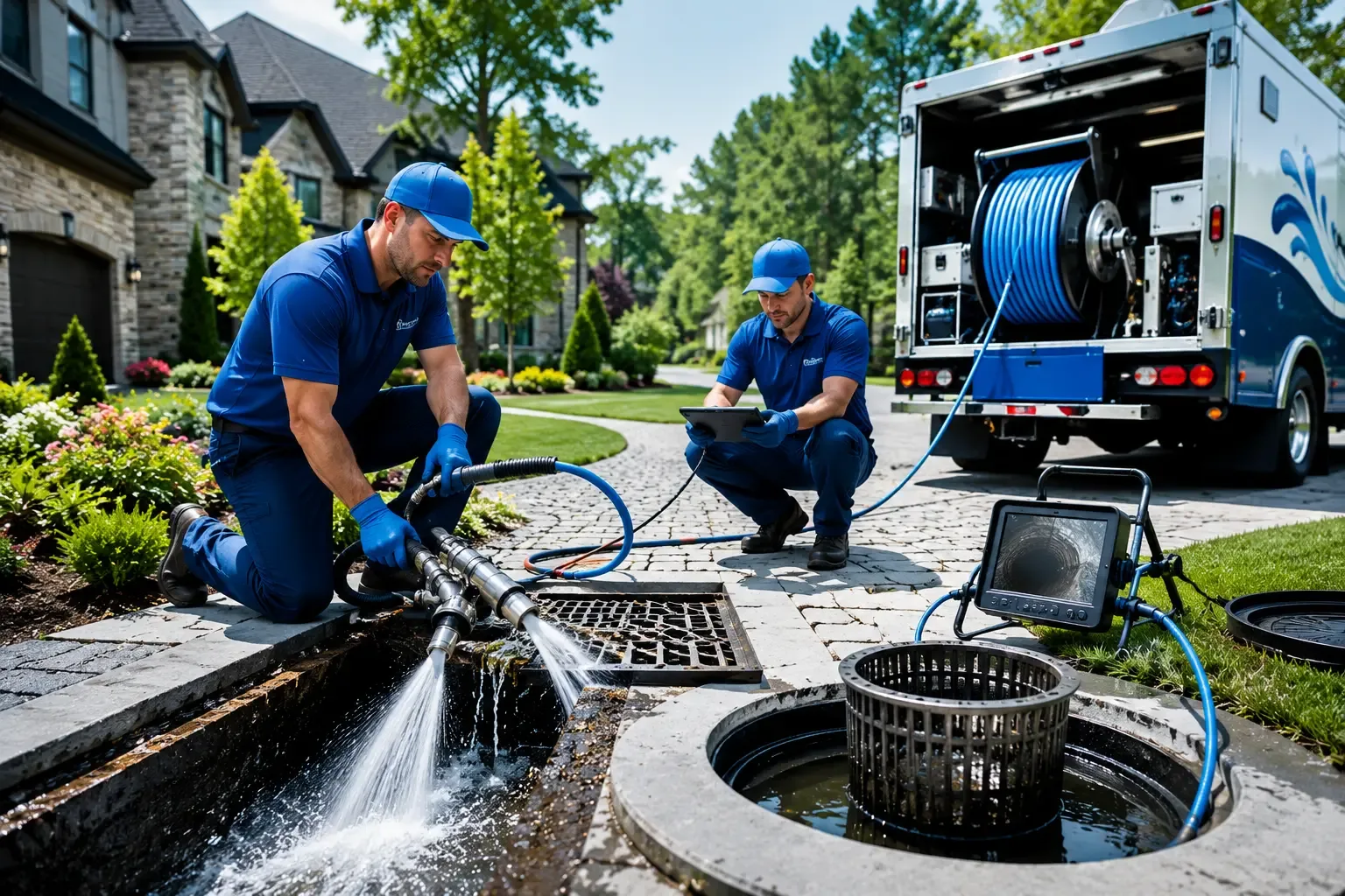 Local outdoor drain cleaning professionals in Haubstadt, IN