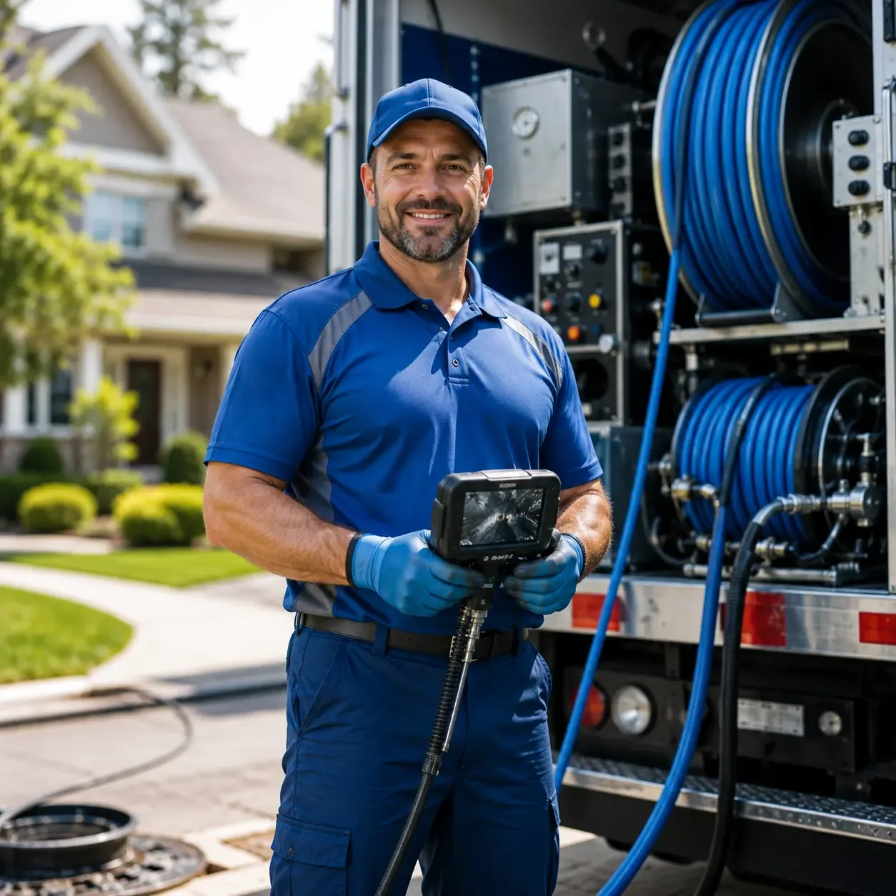 Local outdoor drain cleaning specialists in Haubstadt, IN